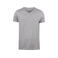Camiseta cuello pico ecológica hombre Whailford. Color gris.