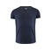 Camiseta cuello pico ecológica hombre Whailford. Color azul marino.