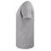 Camiseta cuello pico ecológica hombre Whailford. Color gris.
