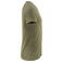 Camiseta cuello pico ecológica hombre Whailford. Color moss green.