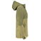 Chaqueta de invierno acolchada con capucha reciclada mujer Northville Woman. Color moss green.