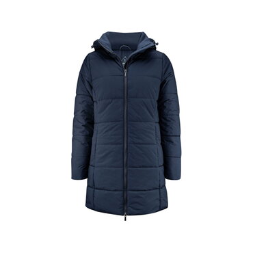 Chaqueta de invierno acolchada con capucha reciclada mujer Nordmont Woman