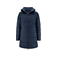 Chaqueta de invierno acolchada con capucha reciclada mujer Nordmont Woman. Color azul marino.