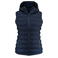 Chaleco acolchado con capucha reciclado mujer Woodlake Heights Vest Woman. Color azul marino.