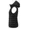 Chaleco acolchado con capucha reciclado mujer Woodlake Heights Vest Woman. Color negro.