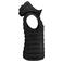 Chaleco acolchado con capucha reciclado mujer Woodlake Heights Vest Woman. Color negro.