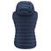 Chaleco acolchado con capucha reciclado mujer Woodlake Heights Vest Woman. Color azul marino.