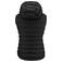 Chaleco acolchado con capucha reciclado mujer Woodlake Heights Vest Woman. Color negro.