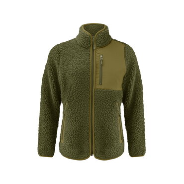 Chaqueta polar sherpa bicolor reciclada mujer Kingsley Woman