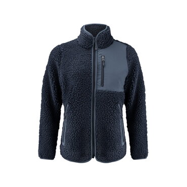 Chaqueta polar sherpa bicolor reciclada mujer Kingsley Woman