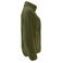 Chaqueta polar sherpa bicolor reciclada mujer Kingsley Woman. Color moss green.