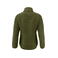 Chaqueta polar sherpa bicolor reciclada mujer Kingsley Woman. Color moss green.