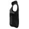 Chaleco polar combinada reciclada mujer Kingsley Vest Woman. Color negro.