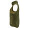 Chaleco polar combinada reciclada mujer Kingsley Vest Woman. Color moss green.