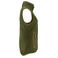 Chaleco polar combinada reciclada mujer Kingsley Vest Woman. Color moss green.