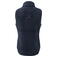 Chaleco polar combinada reciclada mujer Kingsley Vest Woman. Color azul marino.