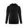 Sudadera con capucha sostenible mujer Hardin Woman. Color negro.