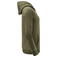 Sudadera con capucha sostenible mujer Hardin Woman. Color moss green.