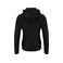 Sudadera con capucha sostenible mujer Hardin Woman. Color negro.