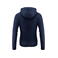 Sudadera con capucha sostenible mujer Hardin Woman. Color azul marino.