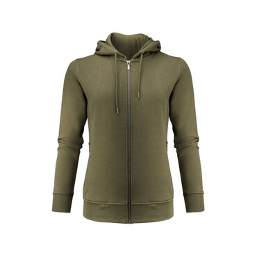 Sudadera con capucha y cremallera sostenible mujer Westwood Heights Woman