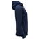 Sudadera con capucha y cremallera sostenible mujer Westwood Heights Woman. Color azul marino.