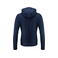 Sudadera con capucha y cremallera sostenible mujer Westwood Heights Woman. Color azul marino.