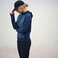 Sudadera con capucha y cremallera reciclada mujer Keyport Woman. .