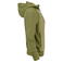 Sudadera con capucha y cremallera reciclada mujer Keyport Woman. Color moss green.