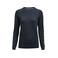 Jersey punto estructurado sostenible mujer Scarsdale Sweater Woman. Color azul marino.