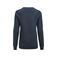 Jersey punto estructurado sostenible mujer Scarsdale Sweater Woman. Color cosmos.