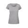 Camiseta premium ecol&oacute;gica mujer Twoville Woman. Color gris.