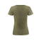 Camiseta premium ecol&oacute;gica mujer Twoville Woman. Color moss green.