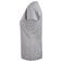 Camiseta cuello pico ecológica mujer Whailford Woman. Color gris.