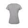 Camiseta cuello pico ecológica mujer Whailford Woman. Color gris.