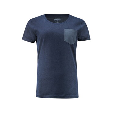 Camiseta con bolsillo orgánica orgánica mujer Walcott Woman