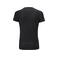 Camiseta con bolsillo orgánica orgánica mujer Walcott Woman. Color negro.