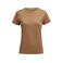 Camiseta orgánica mujer Scarsdale T-Shirt Woman. Color gris rayado en blanco.