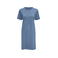 Camiseta vestido ecológica orgánica mujer American T-shirt Dress Woman. Color summer blue.