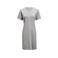 Camiseta vestido ecológica orgánica mujer American T-shirt Dress Woman. Color gris.
