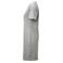 Camiseta vestido ecológica orgánica mujer American T-shirt Dress Woman. Color gris.