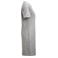 Camiseta vestido ecológica orgánica mujer American T-shirt Dress Woman. Color gris.