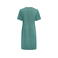 Camiseta vestido ecológica orgánica mujer American T-shirt Dress Woman. Color aloe green.