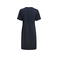 Camiseta vestido ecológica orgánica mujer American T-shirt Dress Woman. Color azul marino.