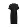 Camiseta vestido ecológica orgánica mujer American T-shirt Dress Woman. Color negro.