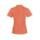 Polo mujer Sunset Stretch Woman. Color naranja vintage.