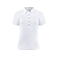Polo sostenible mujer Brookings Woman. Color blanco.
