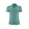 Polo elástico single jersey orgánico mujer American Supreme Woman. Color aloe green.
