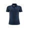 Polo elástico single jersey orgánico mujer American Supreme Woman. Color azul marino.