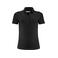 Polo elástico single jersey orgánico mujer American Supreme Woman. Color negro.